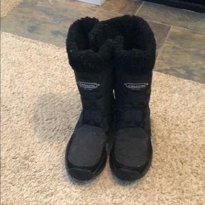 Black Coach Winter Boots